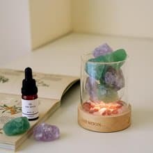 夏日葡萄園 // 綠螢石X紫水晶