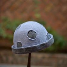 蘑菇夢羊毛氈手工成人兒童月球可愛帽子月亮星球精靈帽