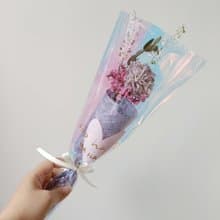 永生乾燥康乃馨玫瑰花束 工商企業贈品課程禮物n七夕情人節花束