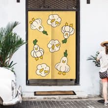【訂製】蒜了鴨門簾/麻布