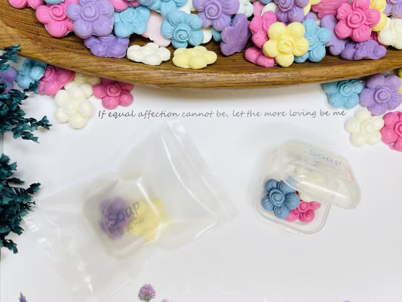 【24h出貨】Wow Hsu獨創∣幸福花皂 婚禮小物 隨身皂 活動禮物
