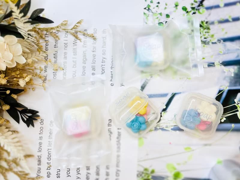 【24h出貨】Wow Hsu獨創∣幸福花皂 婚禮小物 隨身皂 活動禮物