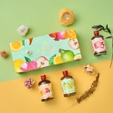 【永禎】輕盈果漾果醋3入禮盒-蜂蜜蘋果/芭樂檸檬/荔枝石榴150ml