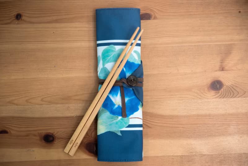 朝顏和風餐具袋 / 附木筷1雙 / / 母親節檔期買一送一