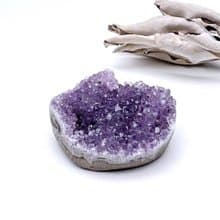 蒔見。原礦 消磁 辦公療癒 招財 貴人 l 紫水晶 紫晶圓餅 l