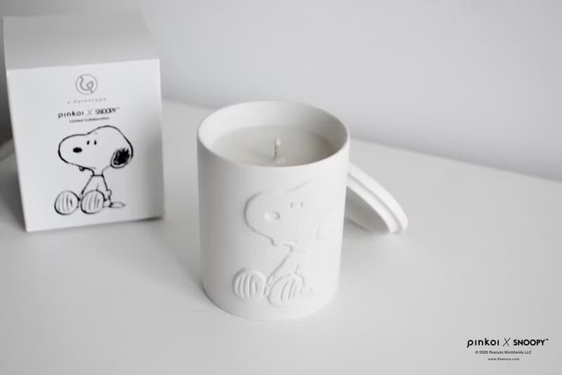 【Pinkoi x SNOOPY】SNOOPY白日夢香薰蠟燭200g -- 美國授權