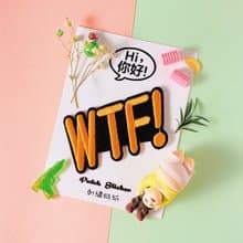 刺繡貼紙-WTF