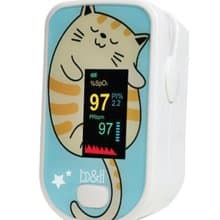 b&h 醫療級 兒童3合1指夾式脈博血氧計 - 適合2個月至12歲小童