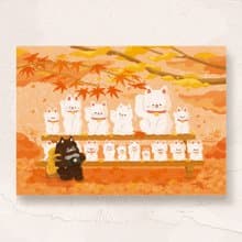 postcard-招財貓神社