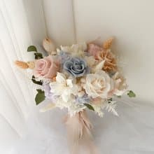 永生花 / 莫蘭迪色 永生乾燥捧花 / 新娘捧花