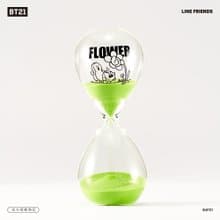 BT21 花漾10分鐘沙漏計時器 – SHOOKY款 (綠色)