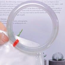 |仙女春彩|緬甸A貨翡翠淡冰粉紫春彩完美平安手鐲57.3