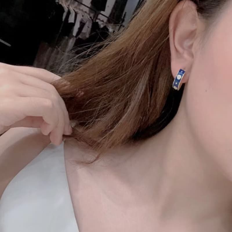 比比趣味嚴選系列-日式花朵純銀耳針 情人節禮物首選