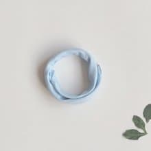 父親節禮物 手工藍染圍巾-淡藍 手工 藍染 領巾 手帕 方巾 植物染