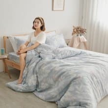 柔絲萊賽爾纖維 床包組 薄被套 鋪棉兩用被/台灣製床單/HT030