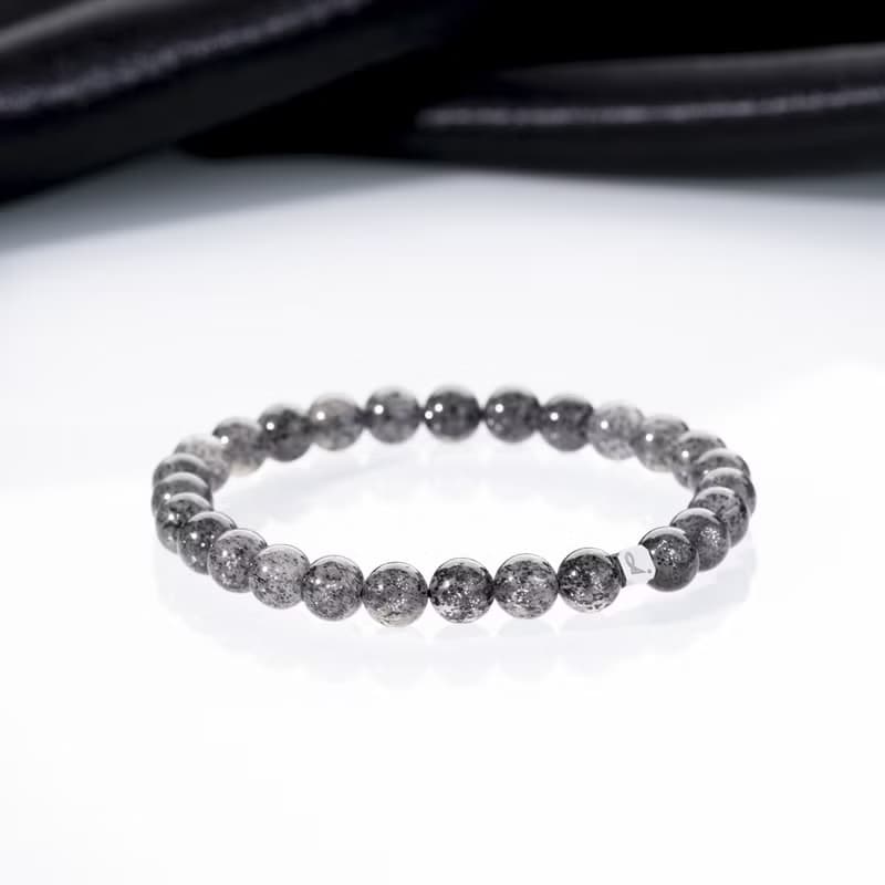 銀太陽 | 天然能量手串 6-7mm