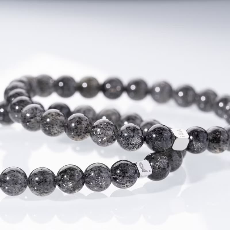 銀太陽 | 天然能量手串 6-7mm