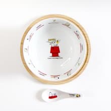【畢業季/免運/特惠】史努比大碗公含湯匙(紅屋頂)