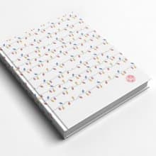 洛可可草莓手工書/筆記本/手帳/日記本-霓虹燈 聖誕禮物 2020手帳