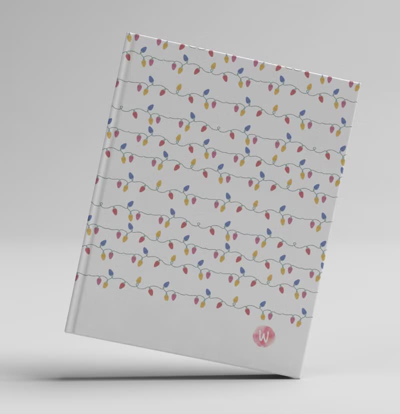 洛可可草莓手工書/筆記本/手帳/日記本-霓虹燈 聖誕禮物 2020手帳