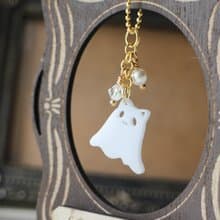 貓貓幽靈∣原創設計壓克力【吊飾】－萬聖節 鬼鬼