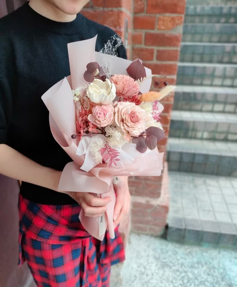花束 韓式花束-香氛畢業花束畢業 老師禮物