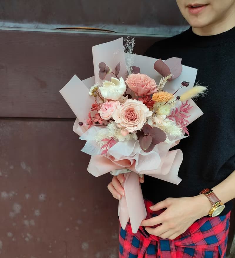 花束 韓式花束-香氛畢業花束畢業 老師禮物