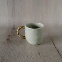 若芽青 大容量咖啡杯