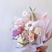 Beautiful Times / 美好時光-永生花花束 | 暖光 • 微語