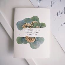 The Far Afield 美好人生押花心意卡