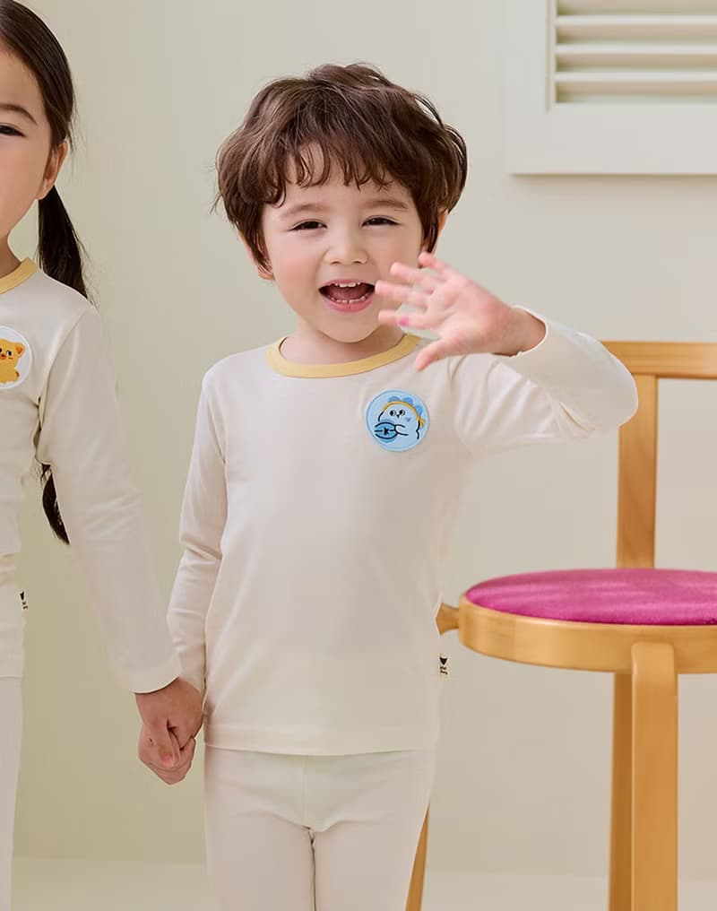 蛋白恐龍籃球-植纖衣長袖韓國童裝-K54209