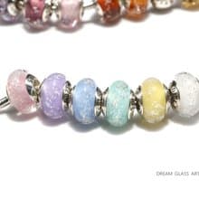 骨灰/毛髮琉璃珠-馬卡龍色系-單顆價格*訂製骨灰琉璃珠