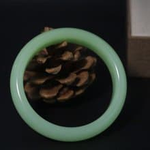 和田玉手鐲青白晴水玉手鐲氣質玉石手鐲