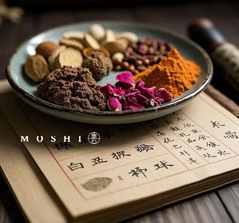 玫瑰中藥合香珠手鍊108顆/開運招財/療癒/母親節禮物/送禮