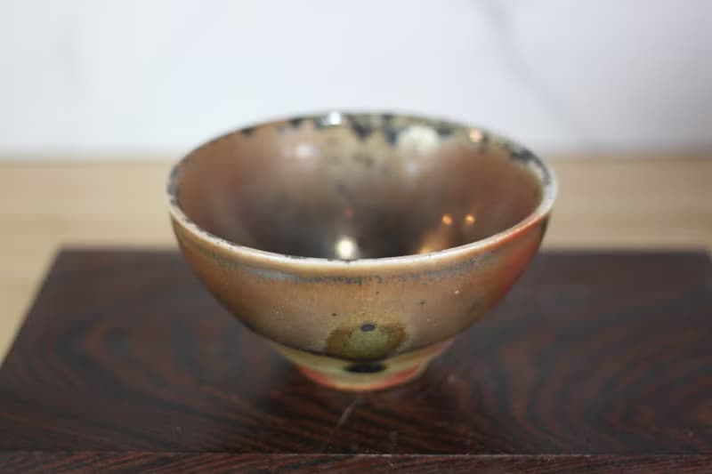 【送禮好物】120ml 金銀彩 柴燒茶杯 茶碗 鶯歌名家葉敏祥作品