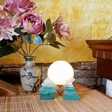 Fuji Sea glass stack 富士山 Glass Sun catcher/Japanese style Cairn sculpture 禪風