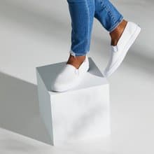KEDS CHAMPION SLIP LEATHER 經典皮革懶人鞋/小白鞋 WH48600