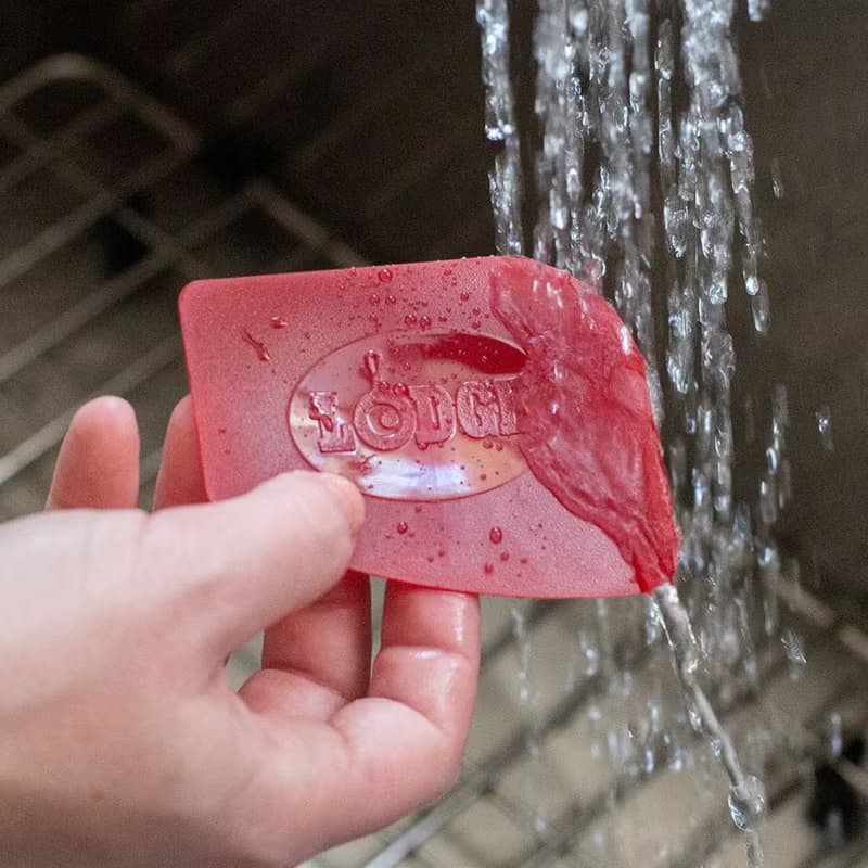 美國LODGE 鑄鐵鍋具用清潔刮板2件組