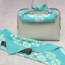 京都風呂敷包巾-伊砂紋樣 二巾-松(防潑水)