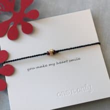 蛇(時)來運轉 蠟線手環-蛇舞春風石榴石 生日、祝福、情人節