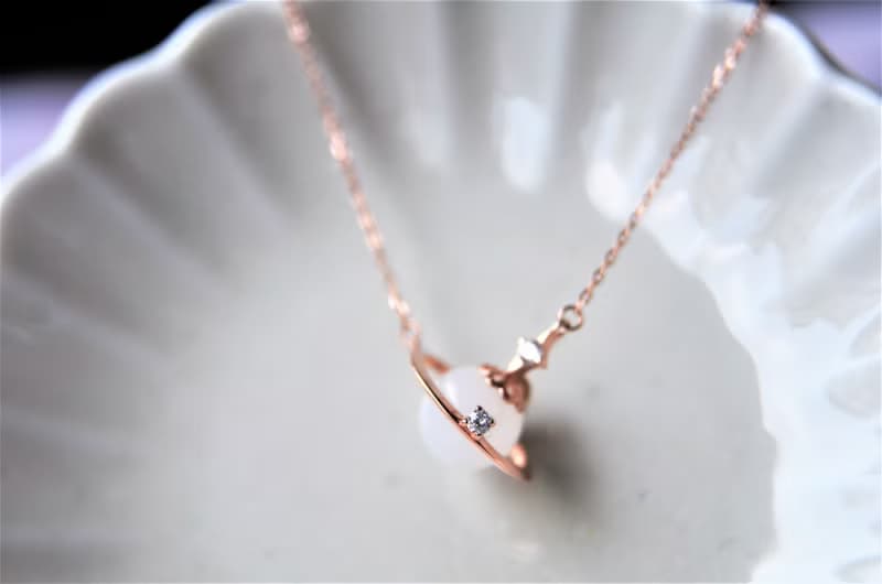 【預購12月底】Around You - 925銀鍍玫瑰金母乳