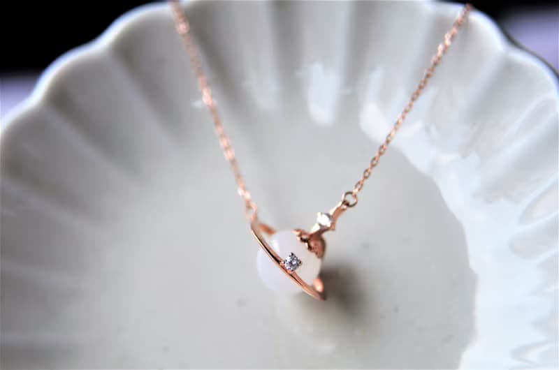 【預購12月底】Around You - 925銀鍍玫瑰金母乳