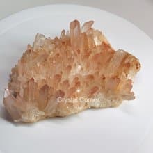 Crystal Corner 隅石丨仙女粉晶簇201丨淨化丨療癒水晶法寶
