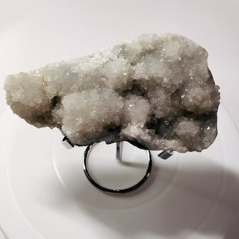 Crystal Corner 隅石丨印度鑽石花型魚眼石264丨淨化丨療癒水晶法