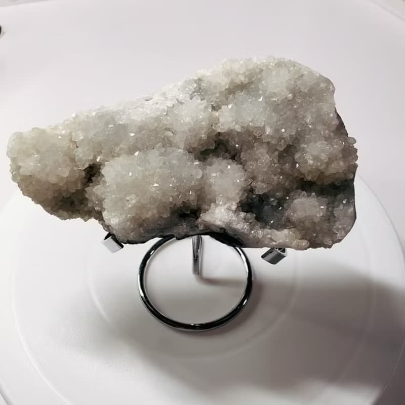 Crystal Corner 隅石丨印度鑽石花型魚眼石264丨淨化丨療癒水晶法