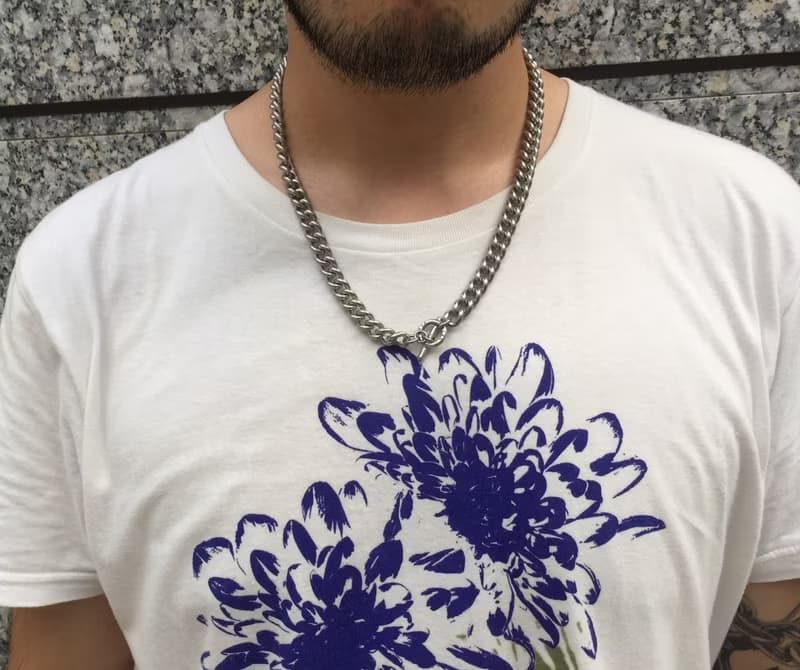 黃銅×無斯坦斯項鍊  鏈內克萊斯