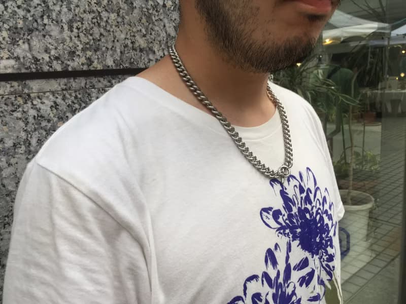 黃銅×無斯坦斯項鍊  鏈內克萊斯