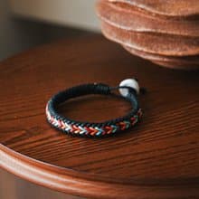 落日| 箭頭雙面編織手環