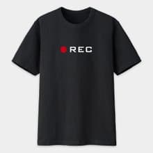錄影中 REC LIVE 中性短袖棉T 情侶T恤 PS014