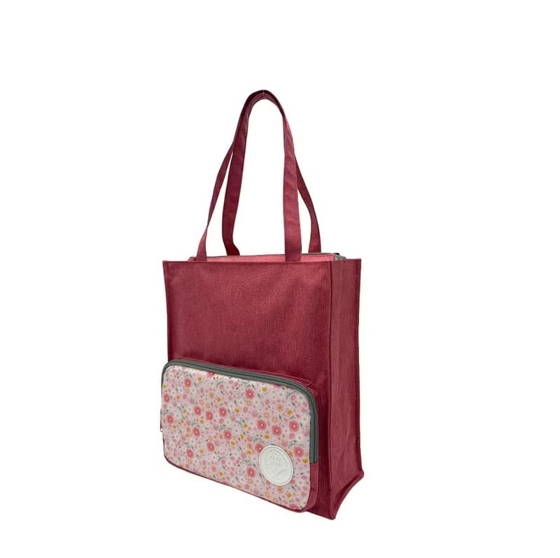 Soin Sewing 所以相縫 - 好好讀書書袋-繽紛花彩